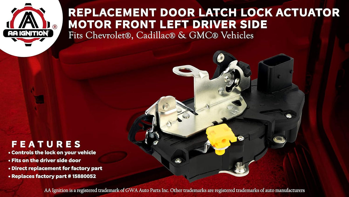 Door Latch Lock Actuator Pack of 2 C3022