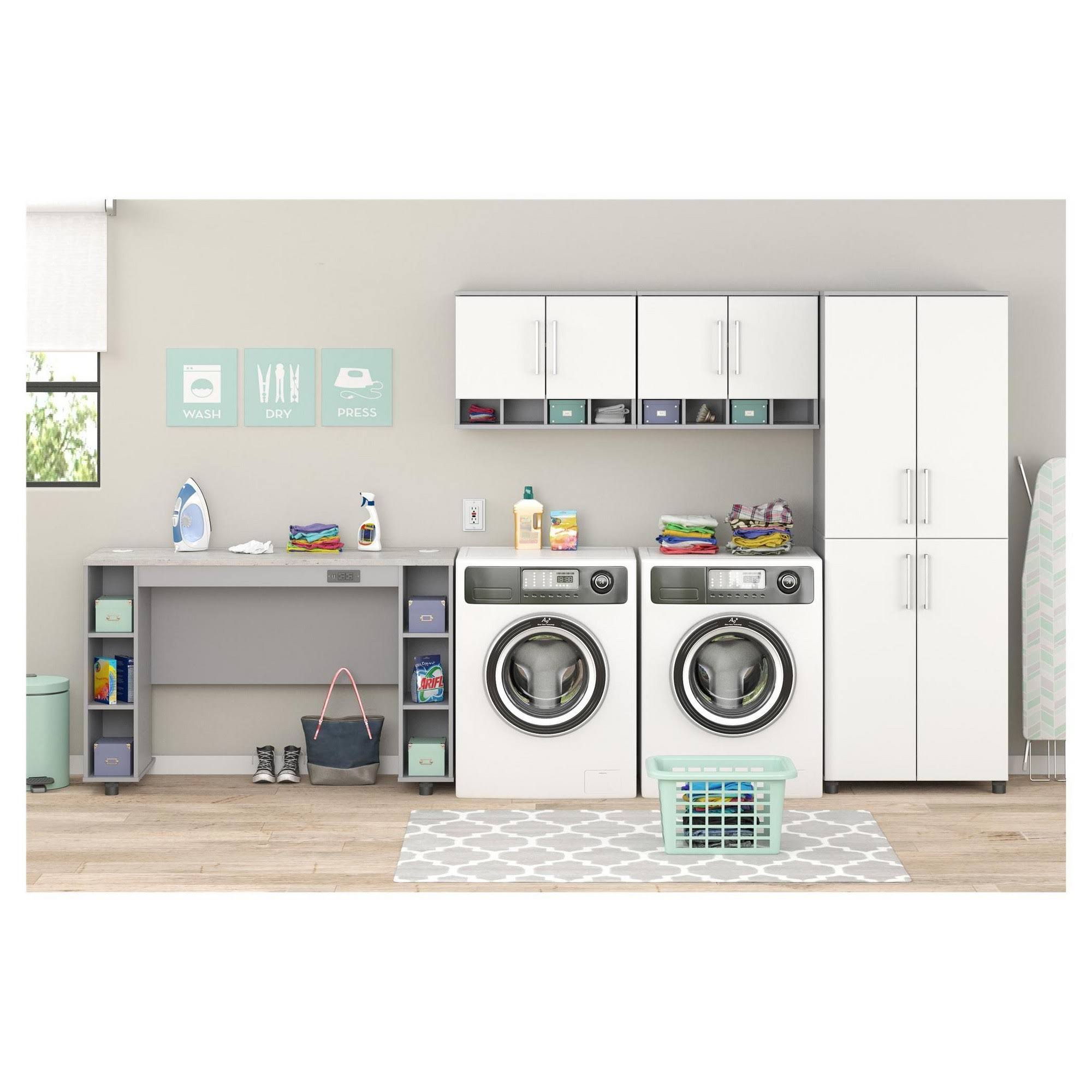 White Wall Cabinet G348724