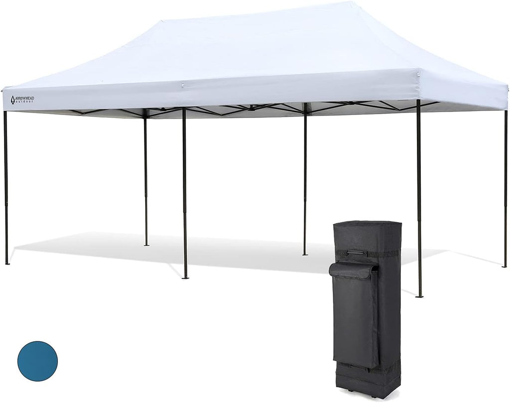 10’x20’ Heavy-Duty Pop-Up Canopy with Wheeled Carry Bag A7795