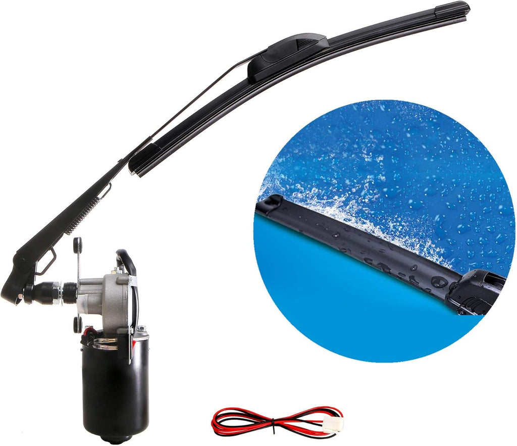 12V Hard Coated Polycarbonate Universal Windshield Wiper Kit Q763156