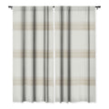 French Linen Tassel Single Panel Room Darkening Window Curtain 50" x 84" J538