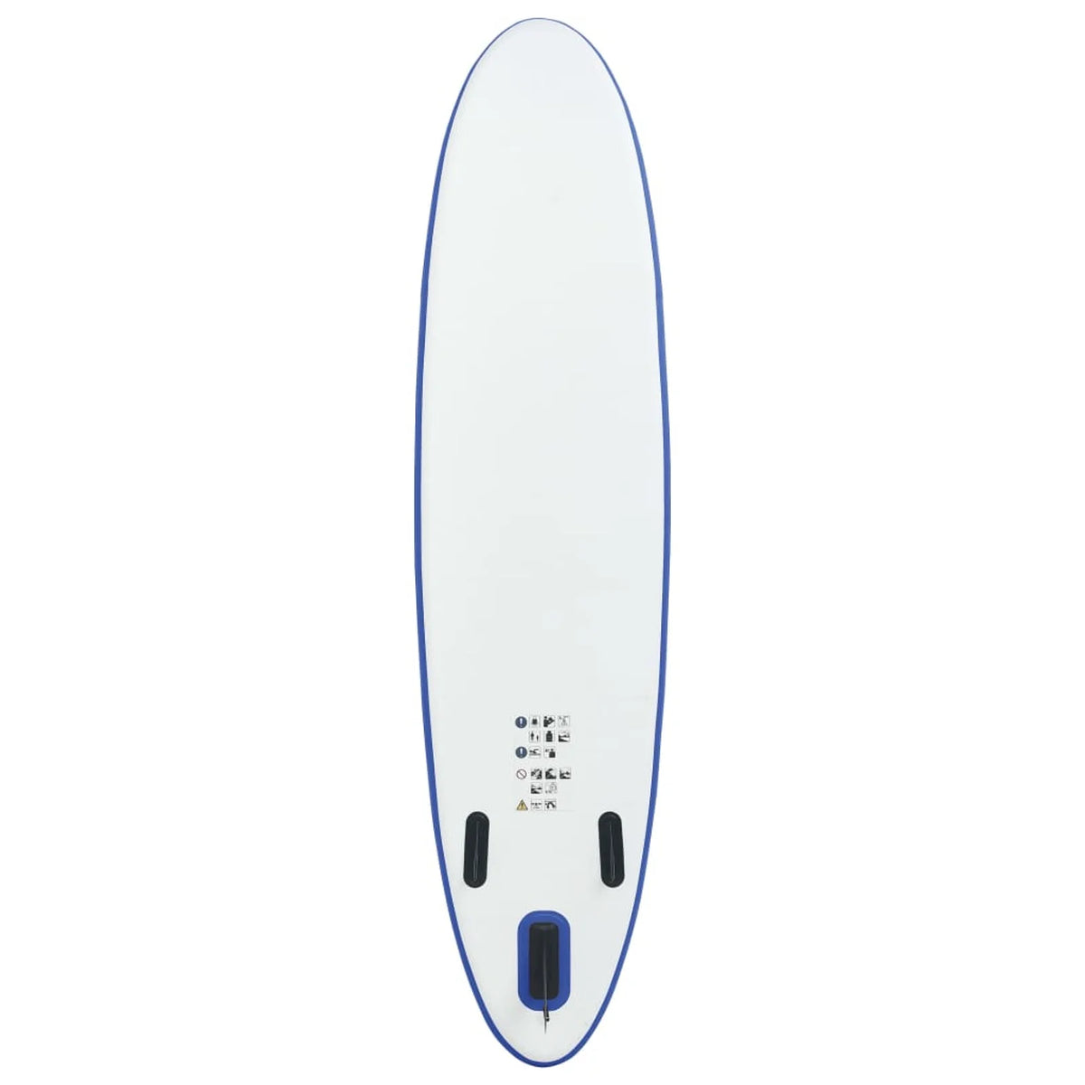Inflatable Paddle Board Surfboard Blue and White Q43667