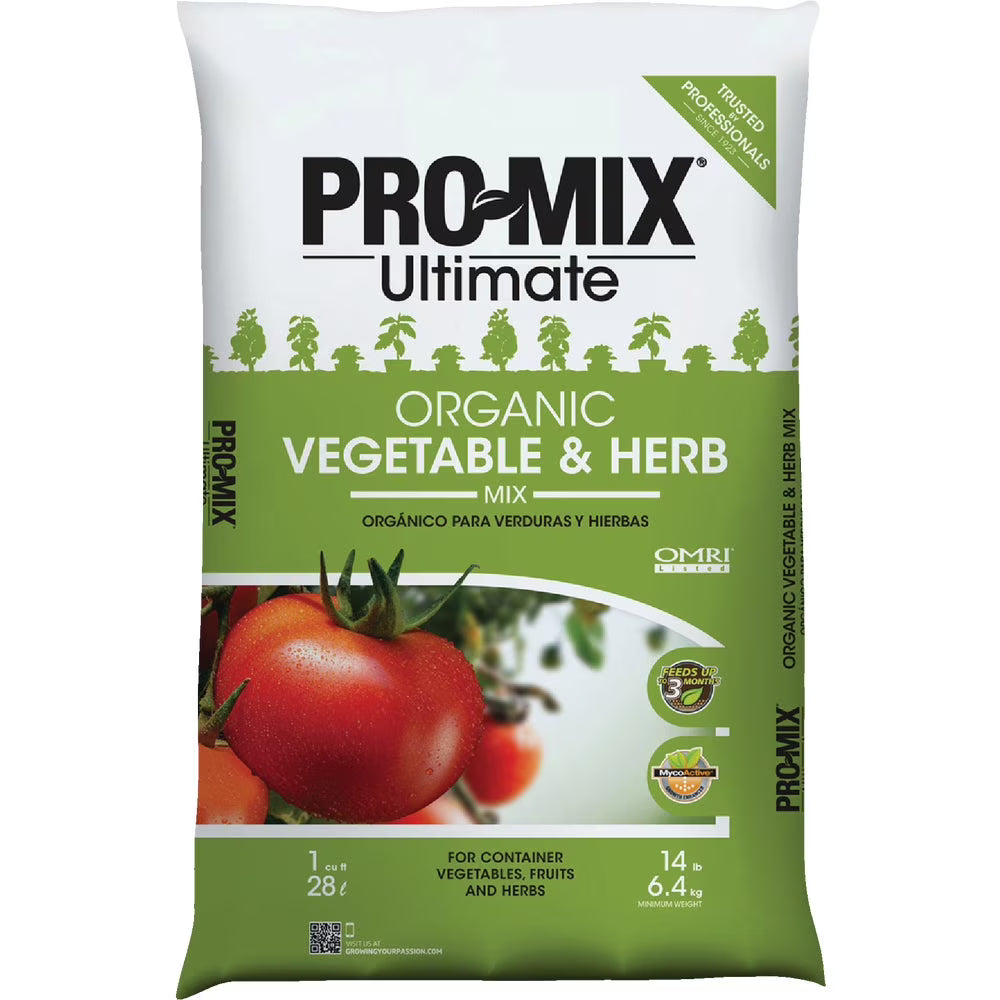 1 Cu. Ft. Container Vegetables & Herbs Garden Soil G650