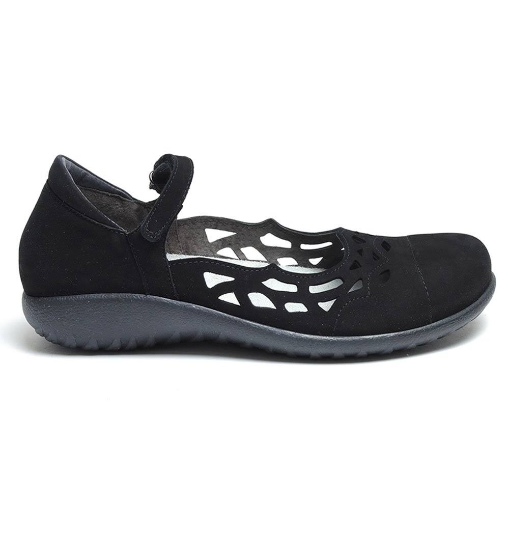 Black Velvet Shoes M498
