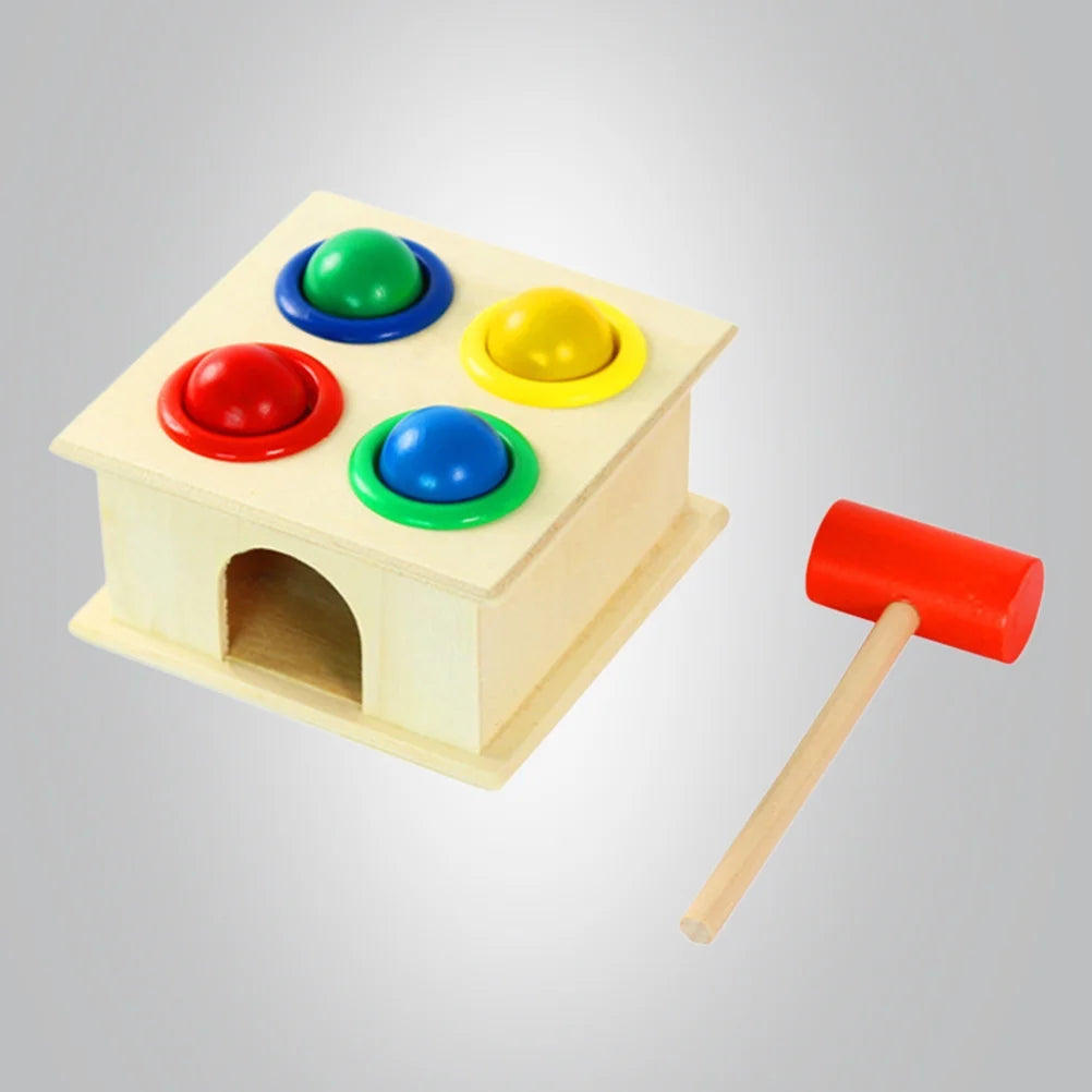 Wooden Hammering Ball Toy C67107