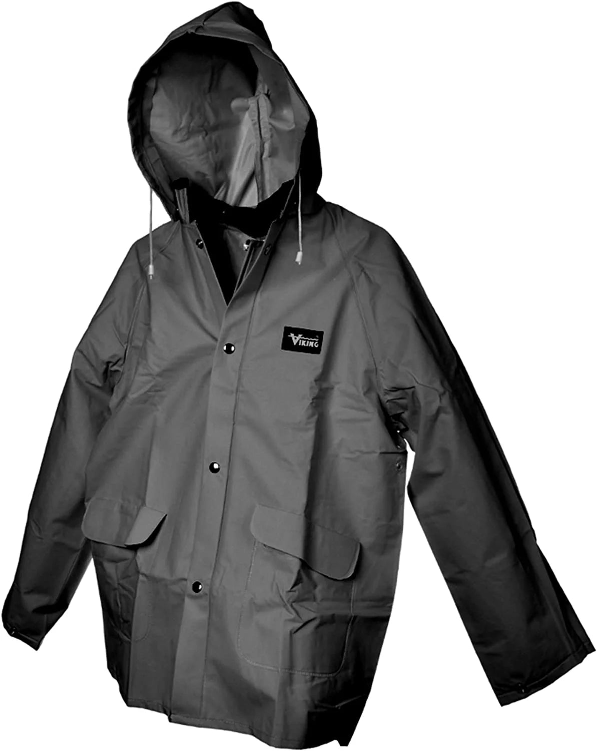 Black 2XL Rain Suit with Jacket and Bib N846