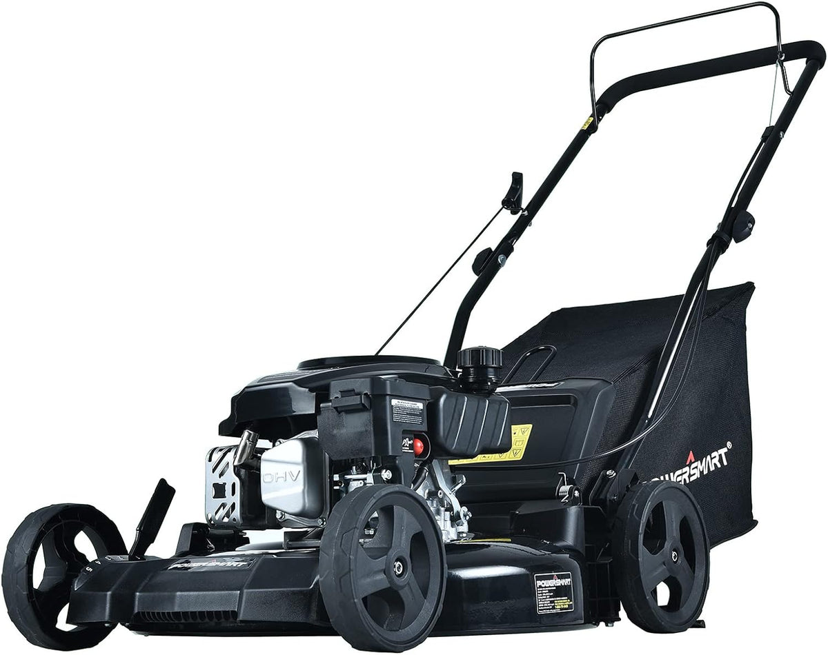 Push Lawn Mower Gas Powered, 21 Inch, 170CC 4-Stroke Engine H272