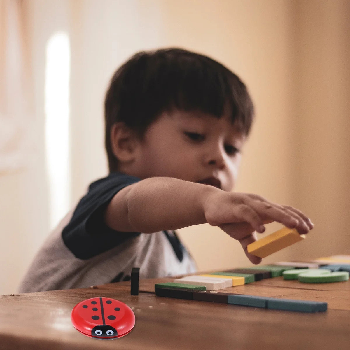 10pcs Wooden Yoyo Toys E78814