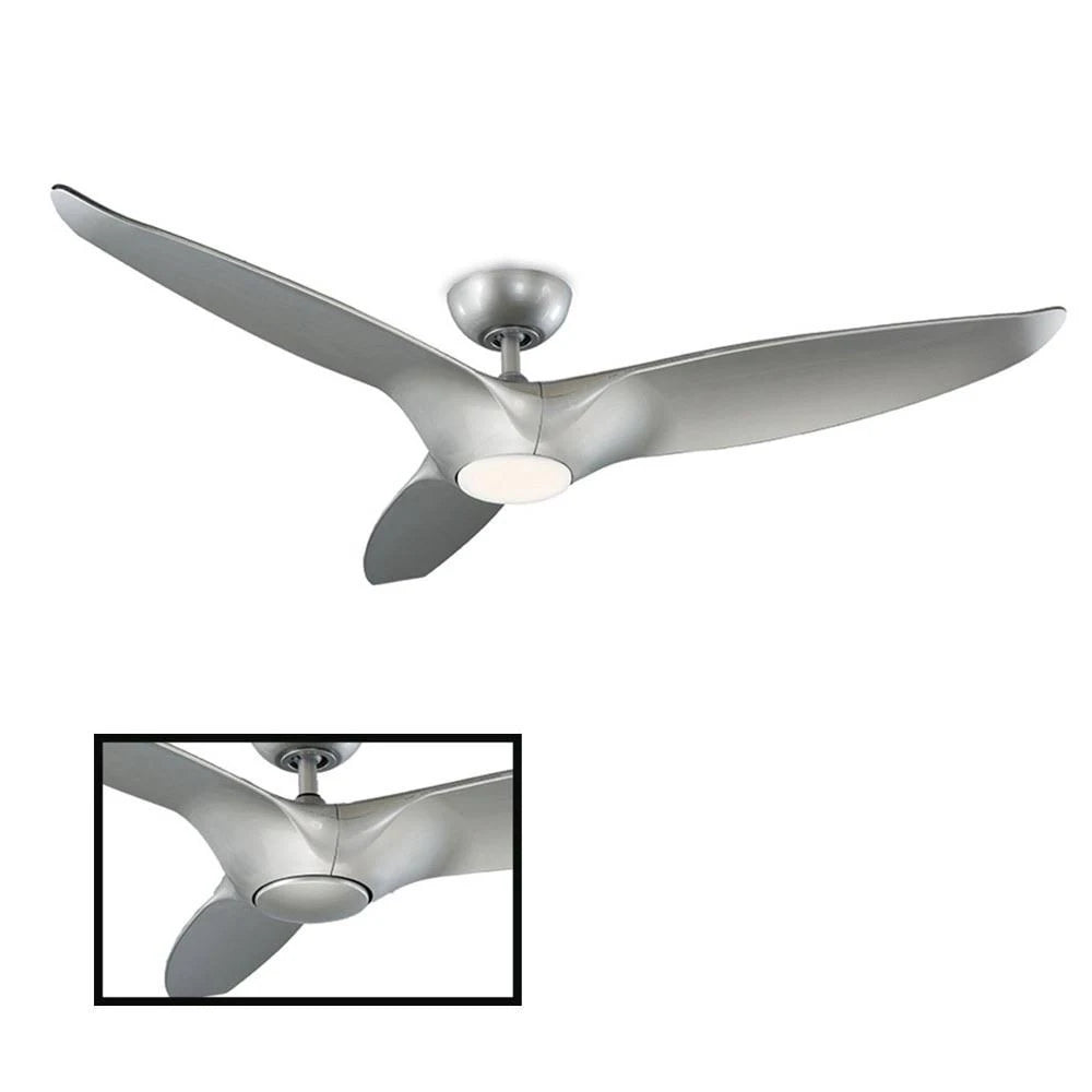 Dark Walnut Smart Ceiling Fan U9073