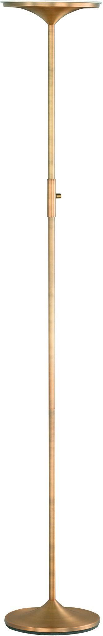 Antique Brass LED Torchiere P24187