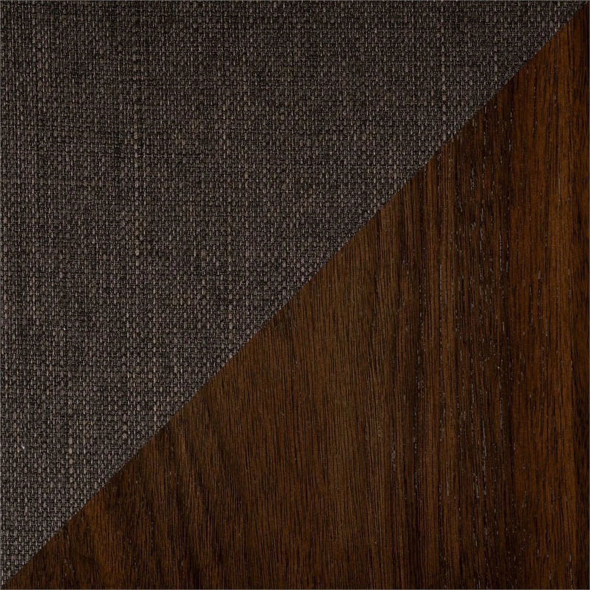 Faux Leather Counter Stool in Brown (Set of 2) B480