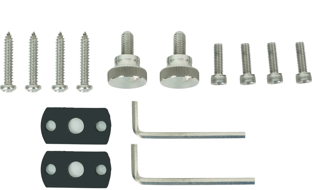 6.5" 360° Swivel Black Aluminum Surface Mount Speaker Pods B501