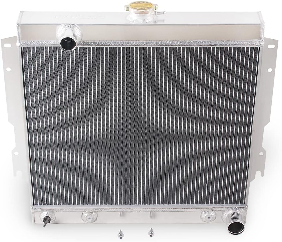 Aluminum Radiator for Chevy Silverado Suburban Tahoe GMC Yukon 1500 2500 Hummer H2 6.0 V8 I458