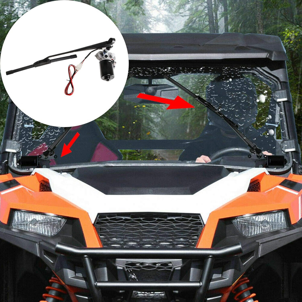 12V Hard Coated Polycarbonate Universal Windshield Wiper Kit Q763156