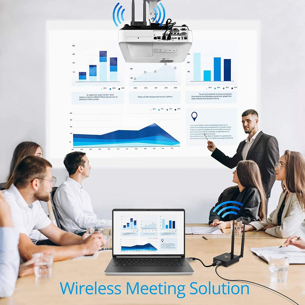 Wireless HDMI Extender Transmitter and Receiver Kit, Full HD 1080p, 328ft (100m) G9978
