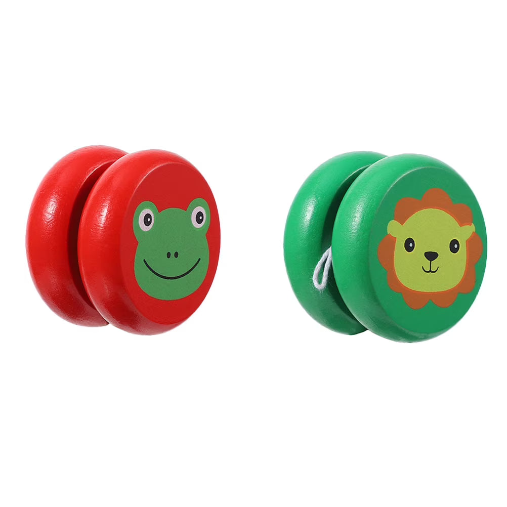 2pcs Wooden Finger Yoyo Ball Toy E578
