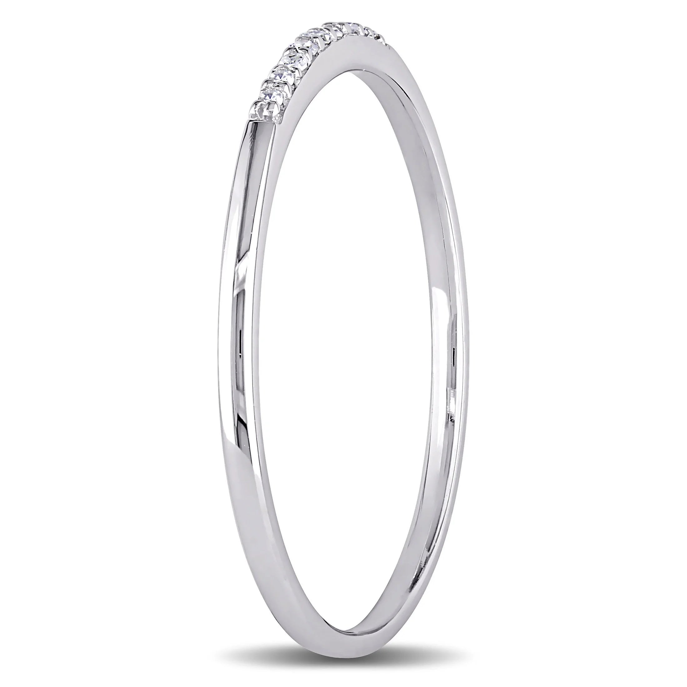 10kt White Gold Diamond Accent Wedding Band G745993