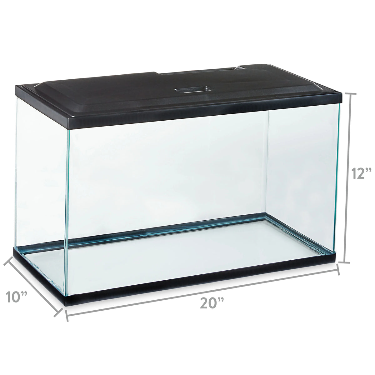 10-Gallon Glass Aquarium Starter Kit F780162