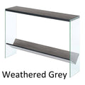 Weathered Grey Console Table Q7031