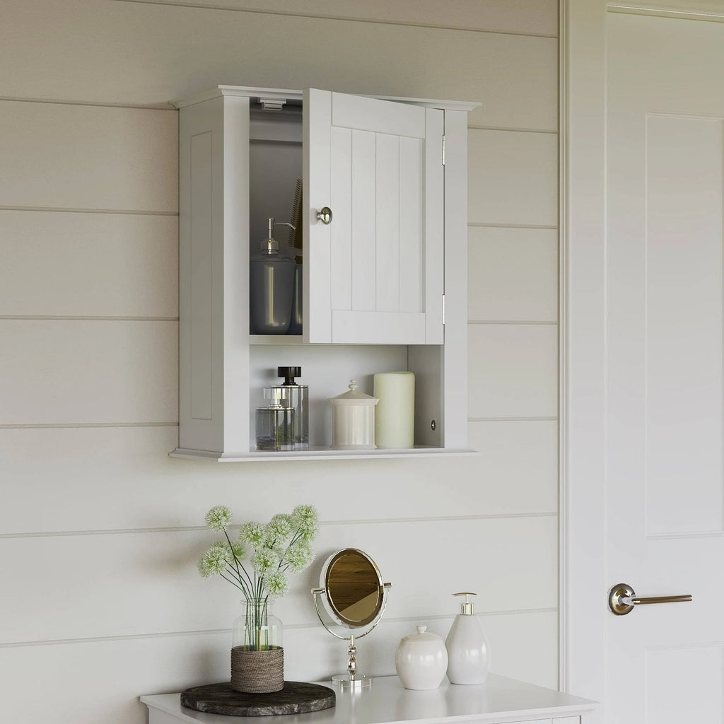 White One Door Wall Cabinet J3903