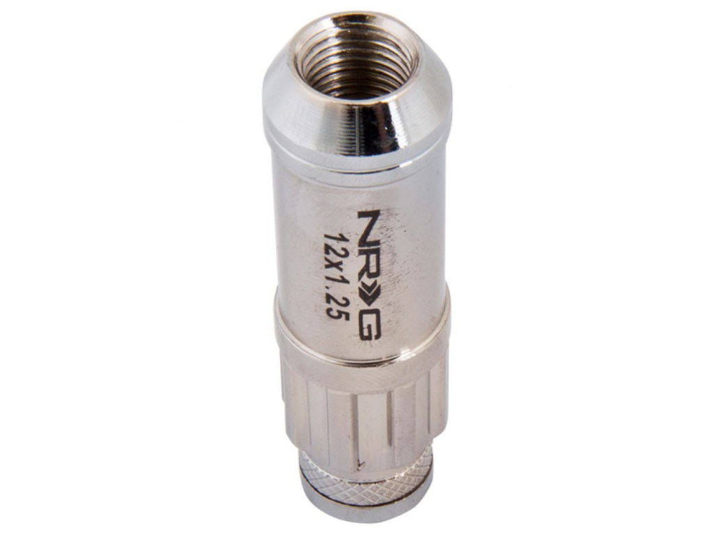 Silver Cone Seat Open End Wheel Locks E182
