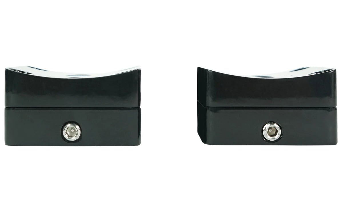 6.5" 360° Swivel Black Aluminum Surface Mount Speaker Pods B501
