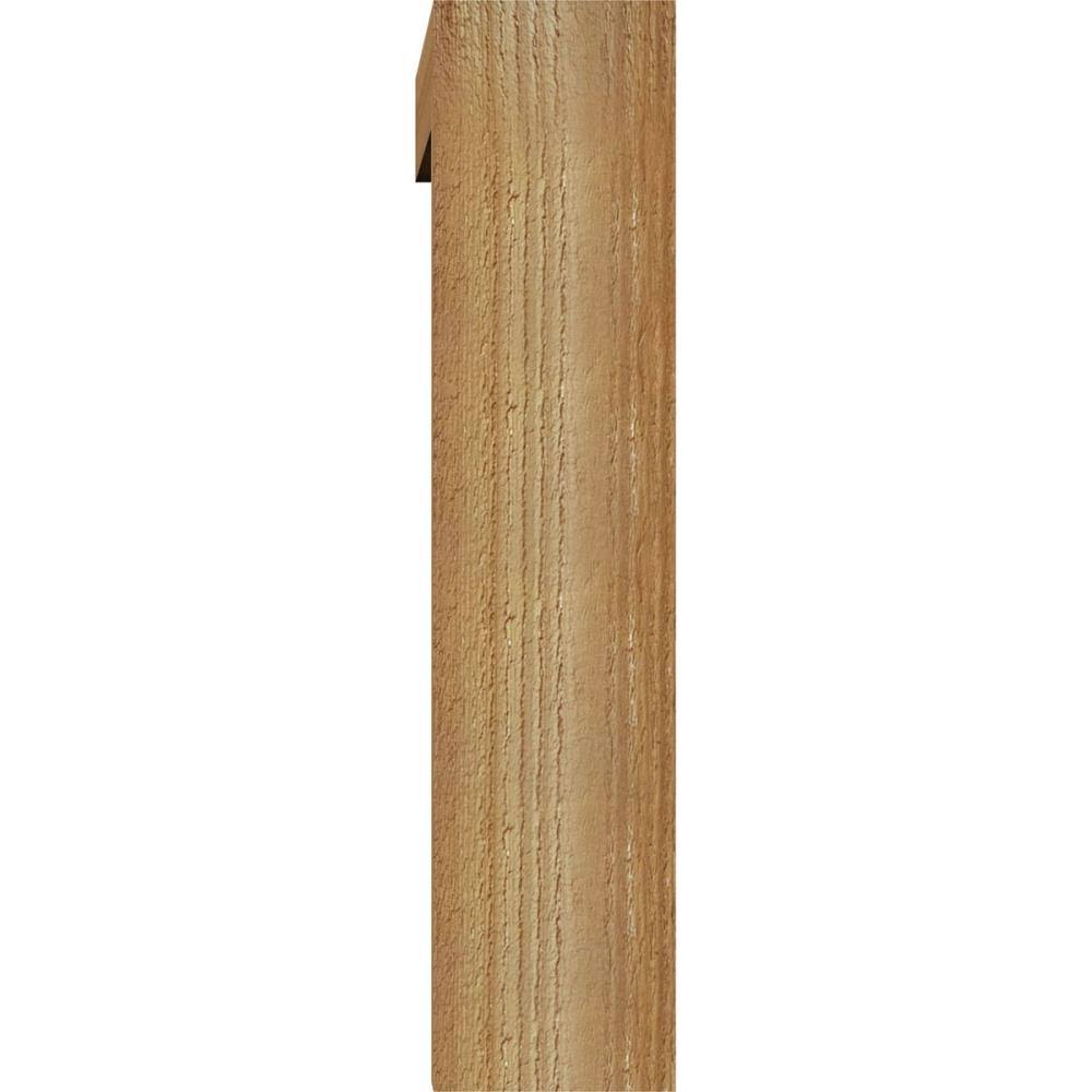 4x22W x 18x22D x 18x22H Western Red Cedar Bracket with Offset Brace P887
