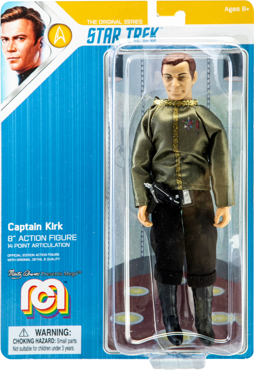 8” Star Trek Kirk Dress Uniform Action Figure W282810