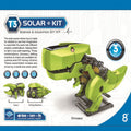 STEM Robot Building Kit 3 in 1 Solar Dinosaur Desk Robot with Manual Instructions L75635