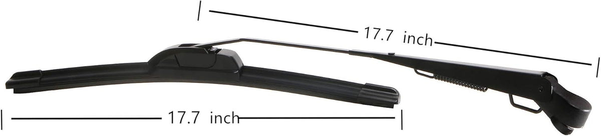 12V Hard Coated Polycarbonate Universal Windshield Wiper Kit Q763156