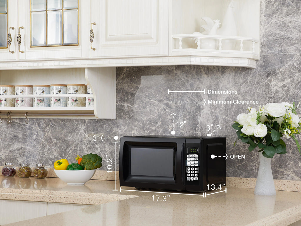 Black Microwave Oven Z76603