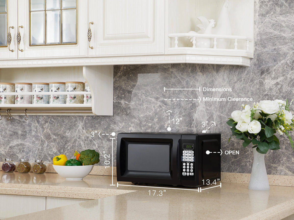 Black Microwave Oven Z76603