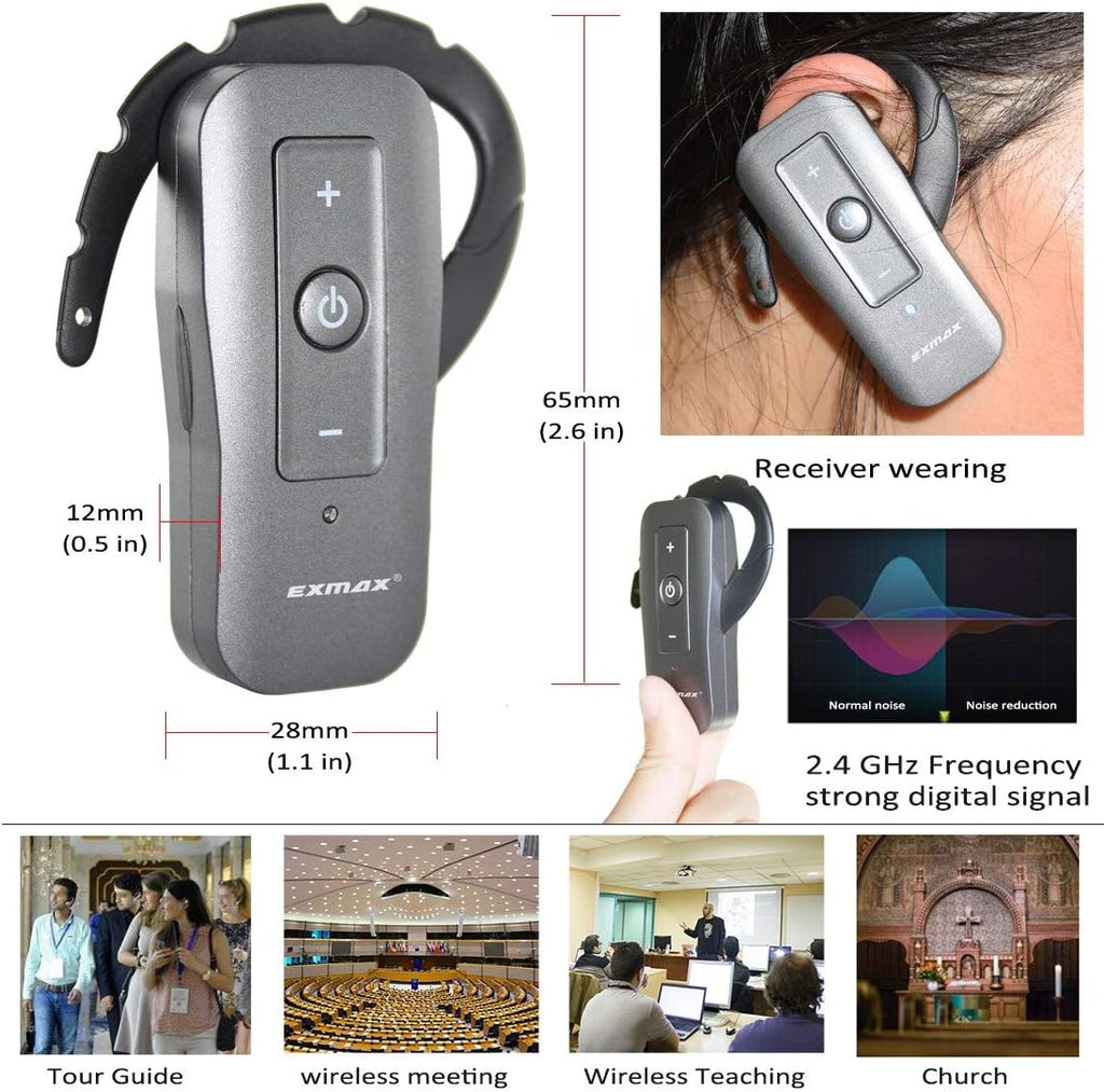 2.4Ghz Wireless Tour Guide System with 14 Receivers I46461