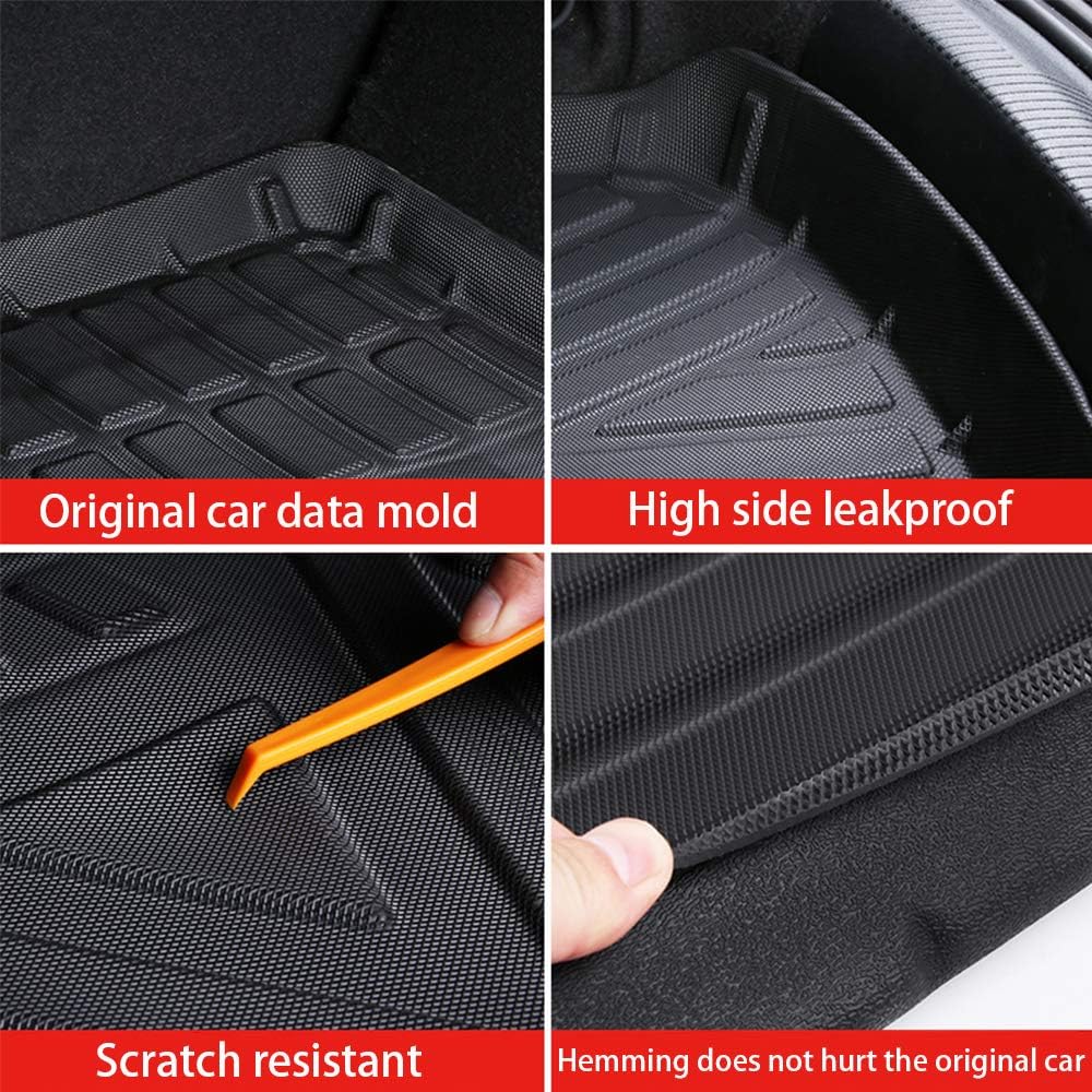 Black Heavy Duty Rubber Cargo Liner for Mercedes-Benz GLE-Class M7819