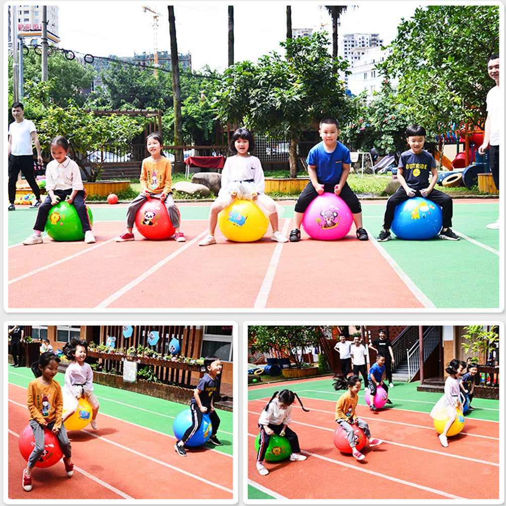 45cm Thickened Inflatable Exercise Ball PVC Balance Jumping Toy E41786
