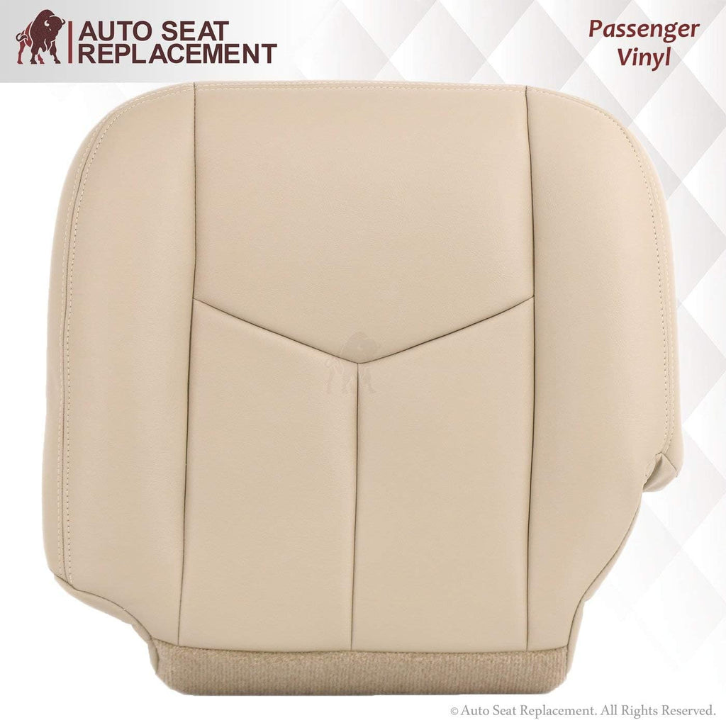 Synthetic Leather Replacement Seat Cover for Chevy Tahoe Suburban, Light Gray, Pack of 2 A37031