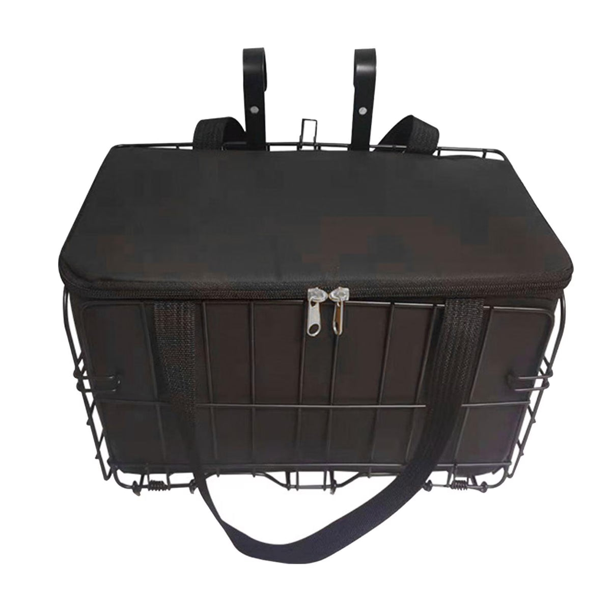 Foldable Bike Shopping Basket Hanging Basket Small Pet Carrier Y643