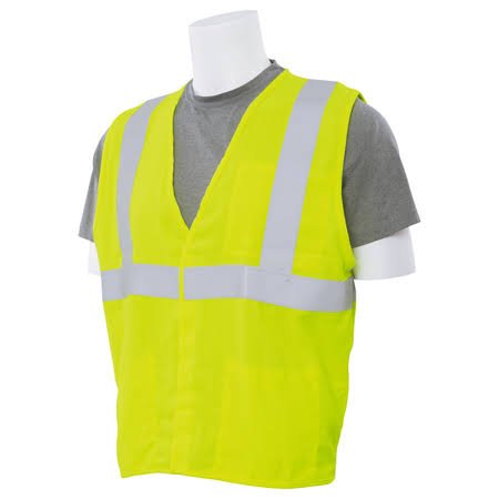 Hi Viz Lime Flame Resistant Modacrylic Vest V354370