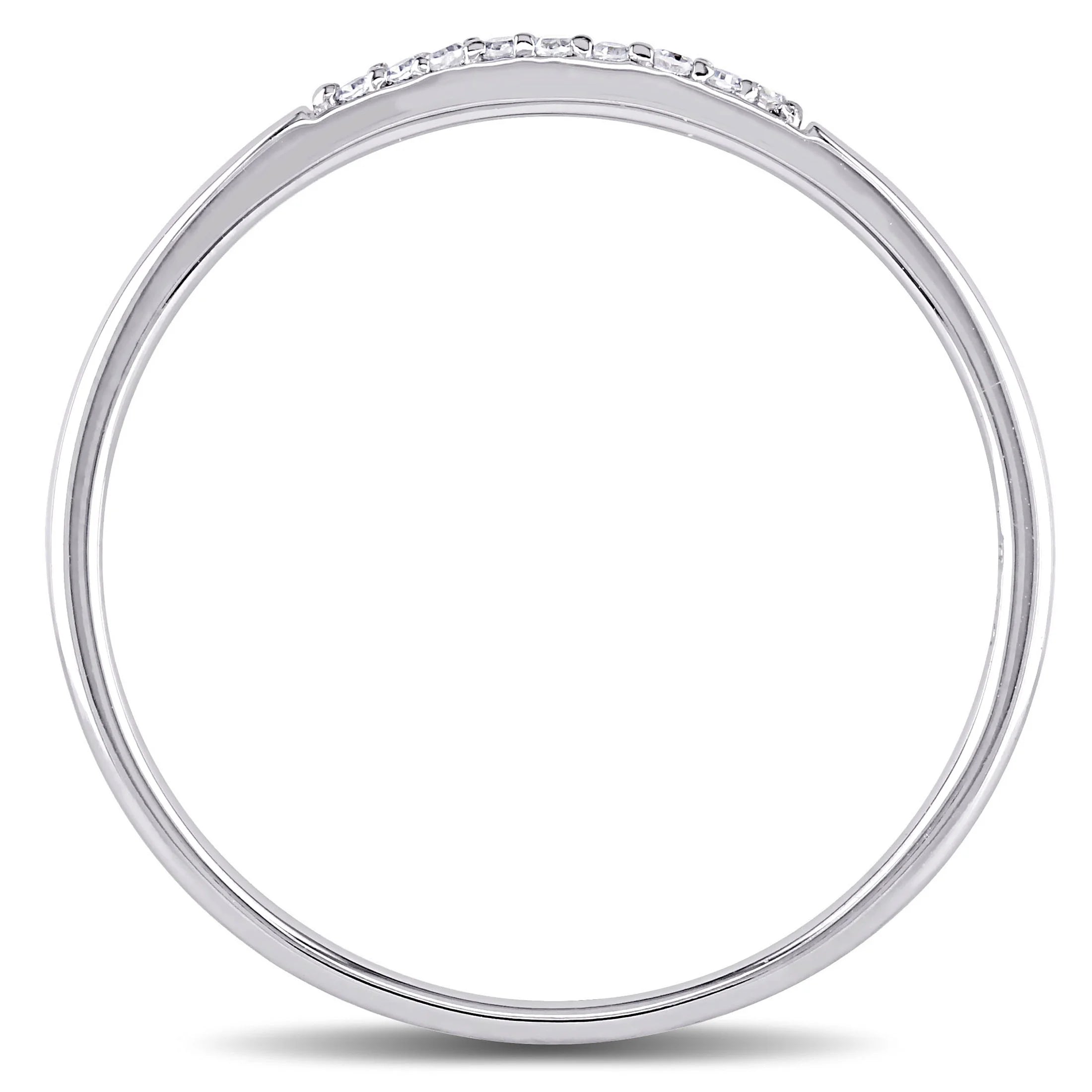 10kt White Gold Diamond Accent Wedding Band G745993