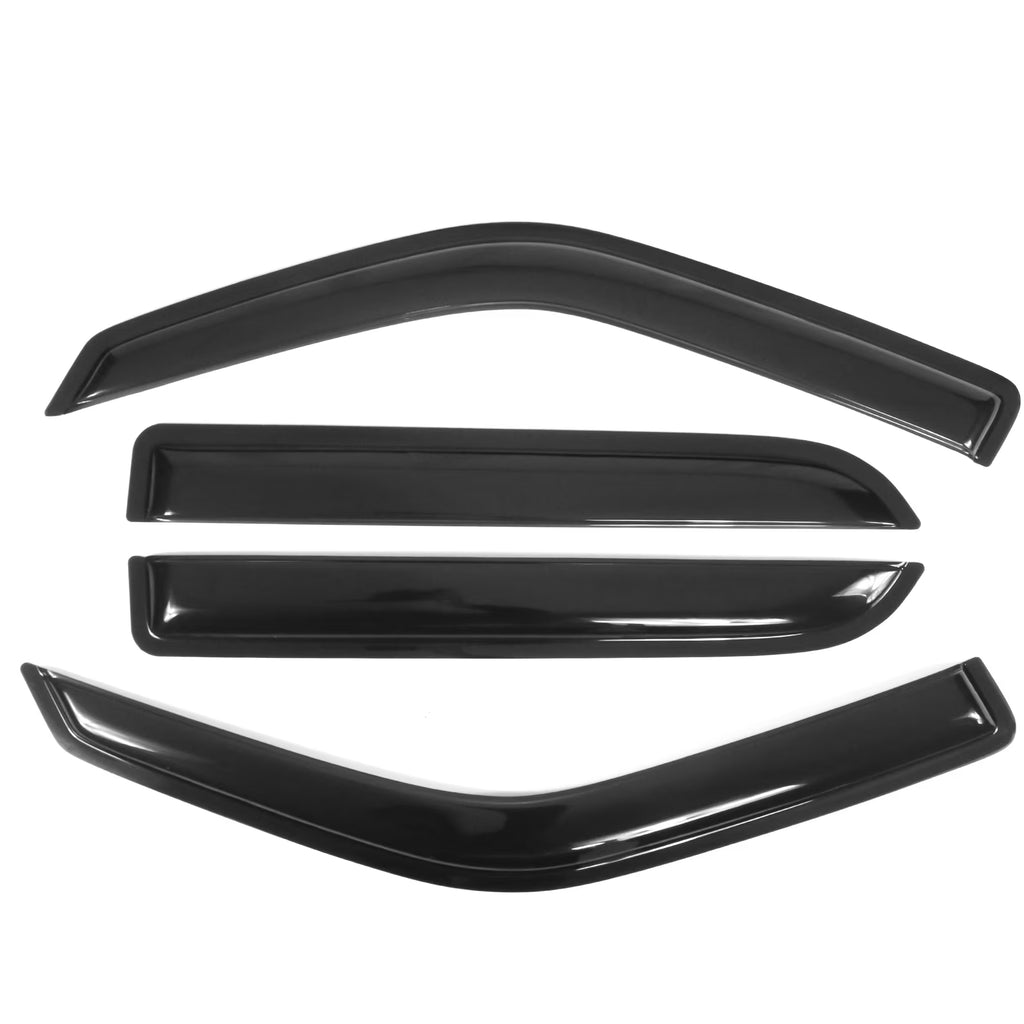 Acrylic Window Visors Vent Deflector Rain Guard 4Pc Set N772187