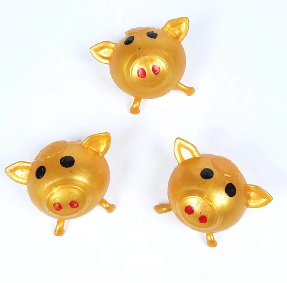 4Pcs Squishy Pig Stress Balls L4941