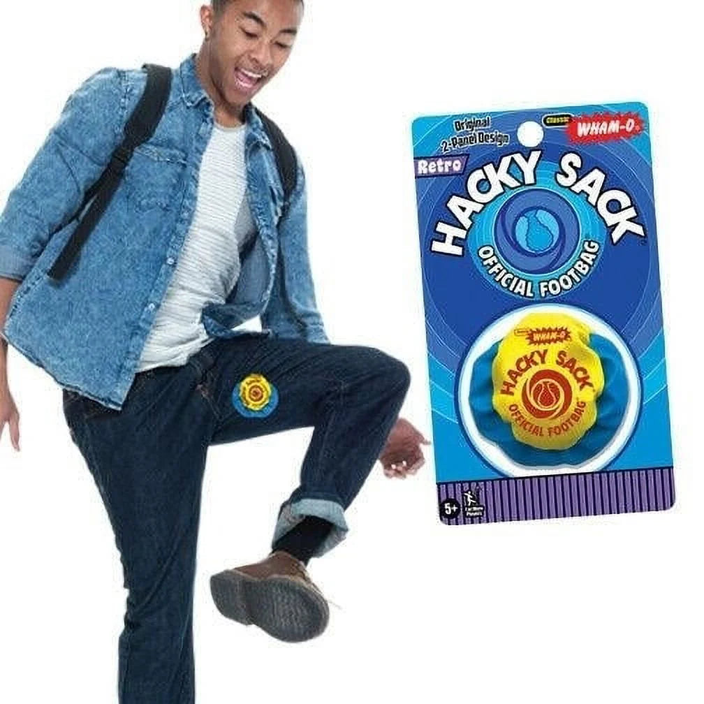 Hacky Sack Footbag 2 Panel Design Toy P1531