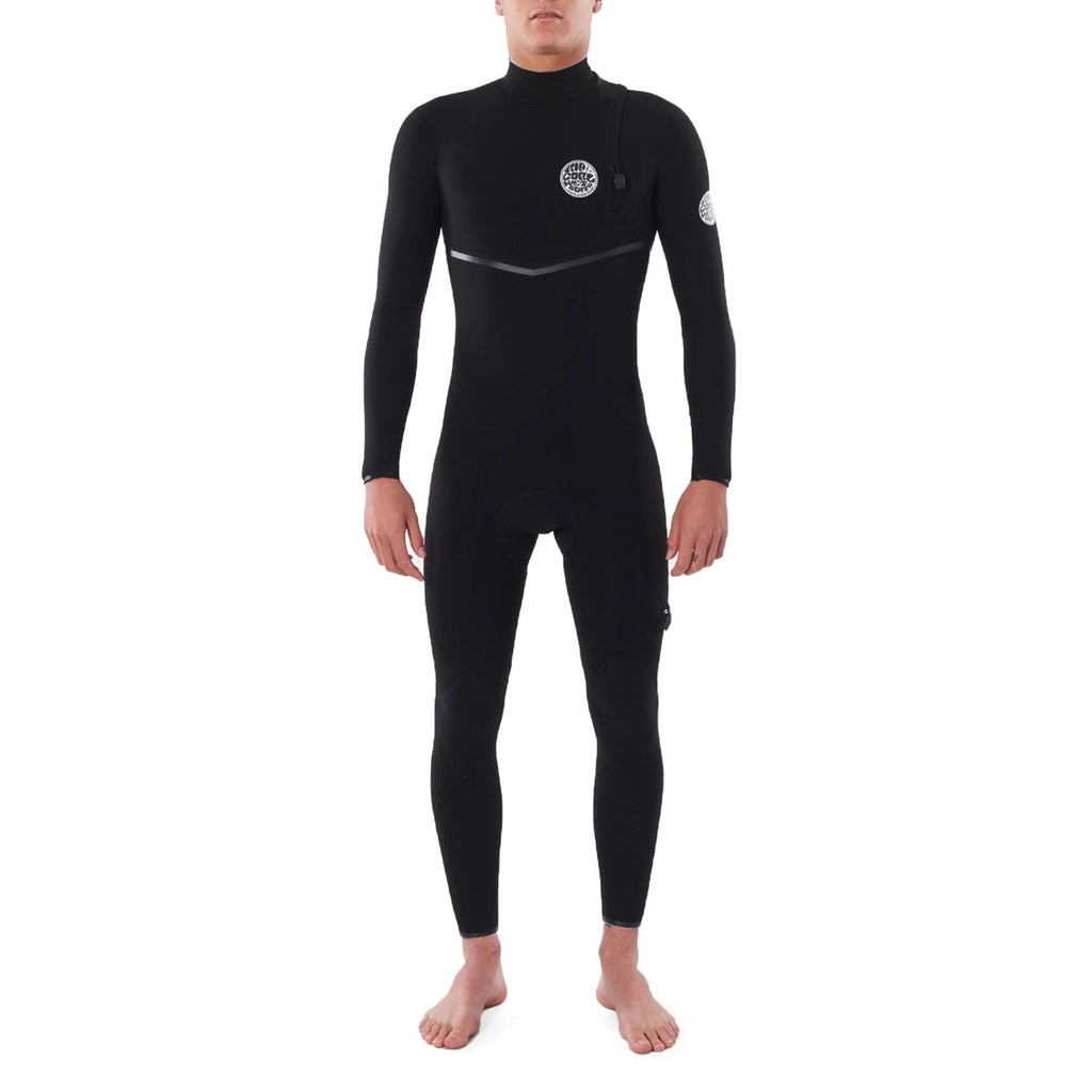 Black 4/3mm Zip Free Wetsuit I31321