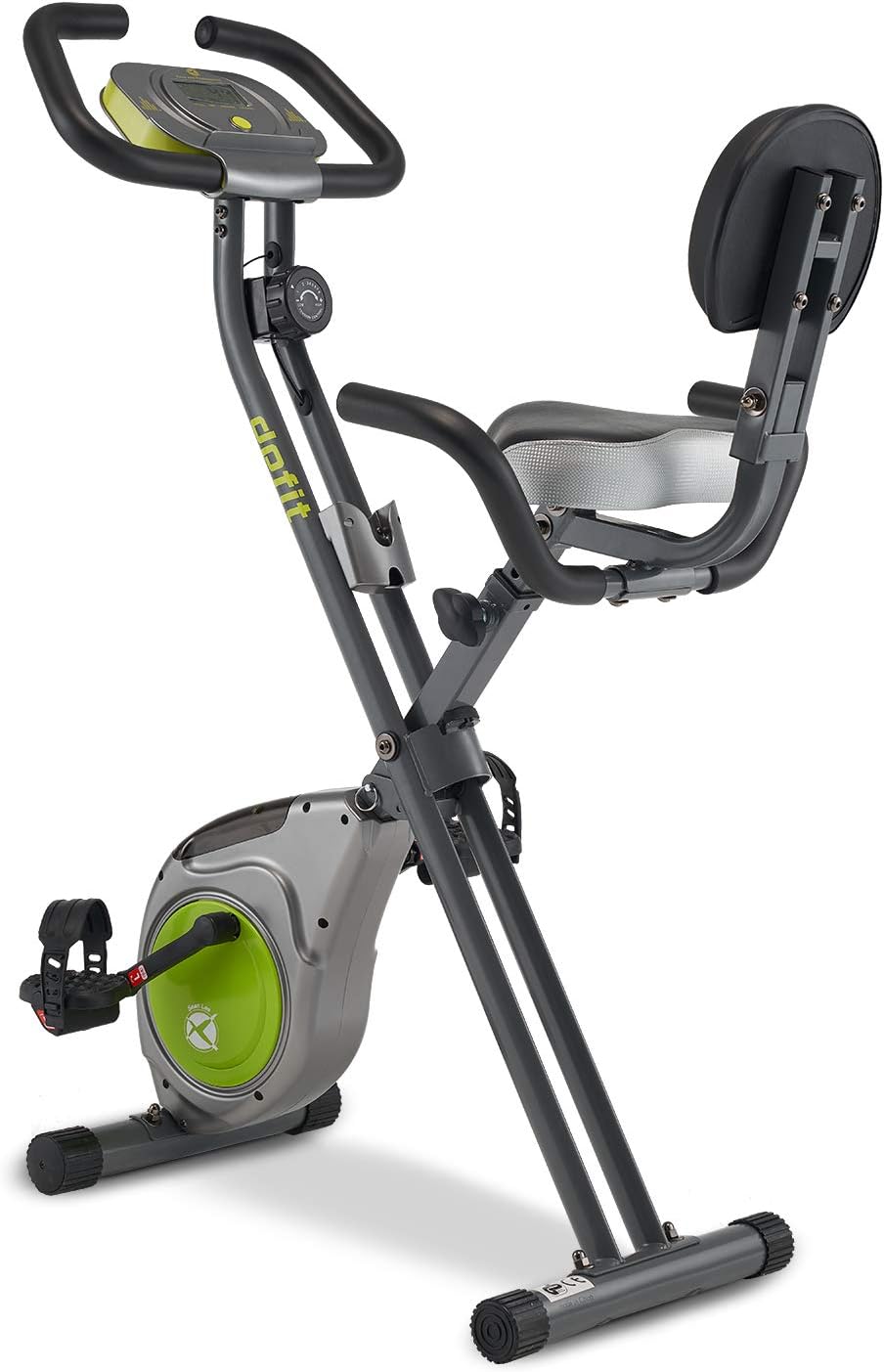 Folding Stationary Exercise Bike with 8-levels Magnetic Resistance C3907