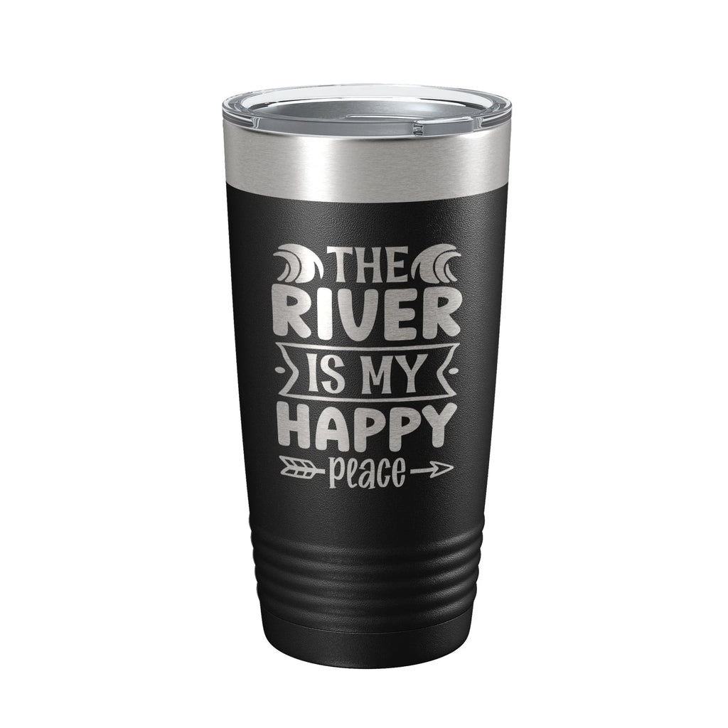 20 oz Black Insulated Travel Mug L99425