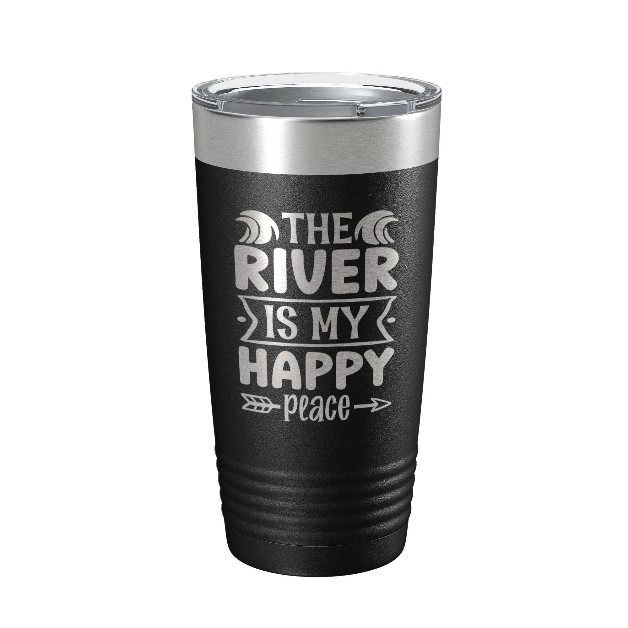 20 oz Black Insulated Travel Mug L99425