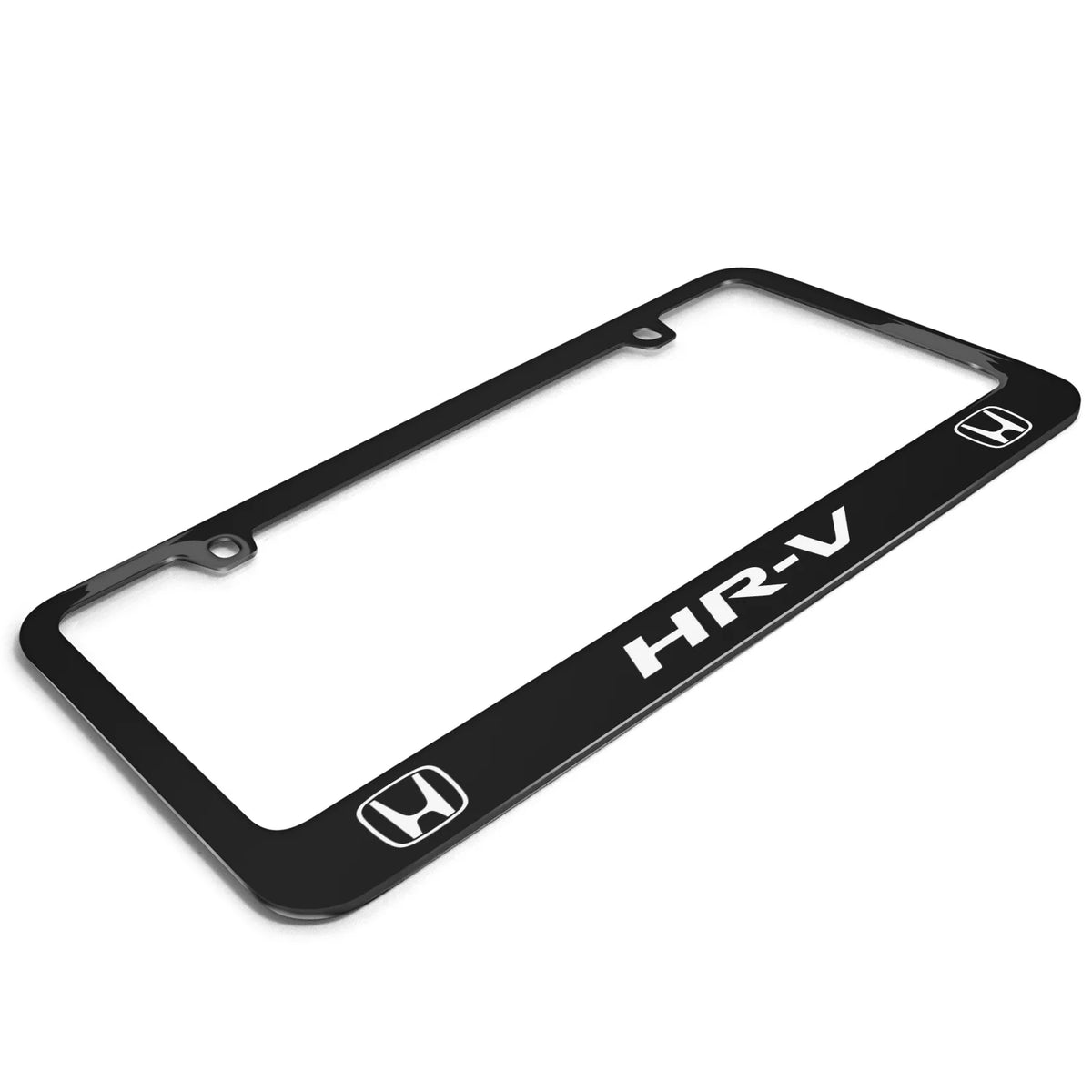 Black Metal License Plate Frame V819