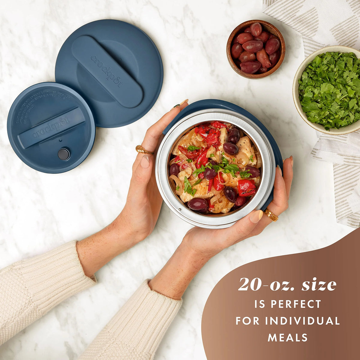 20-Ounce Portable Food Warmer V698080