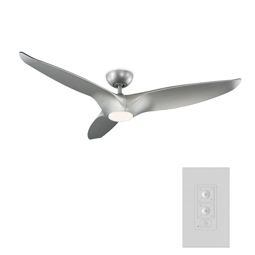 Dark Walnut Smart Ceiling Fan U9073