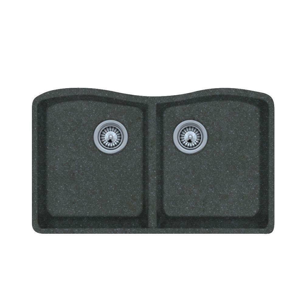 Double Basin Undermount Kitchen Sink Y6096